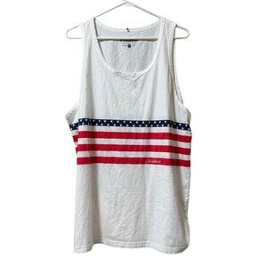 Chubbies Men XXL The Weekend Has Arrived Tank‎ Top 4th Of July Patriotic Holiday